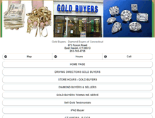 Tablet Screenshot of goldbuyerct.net